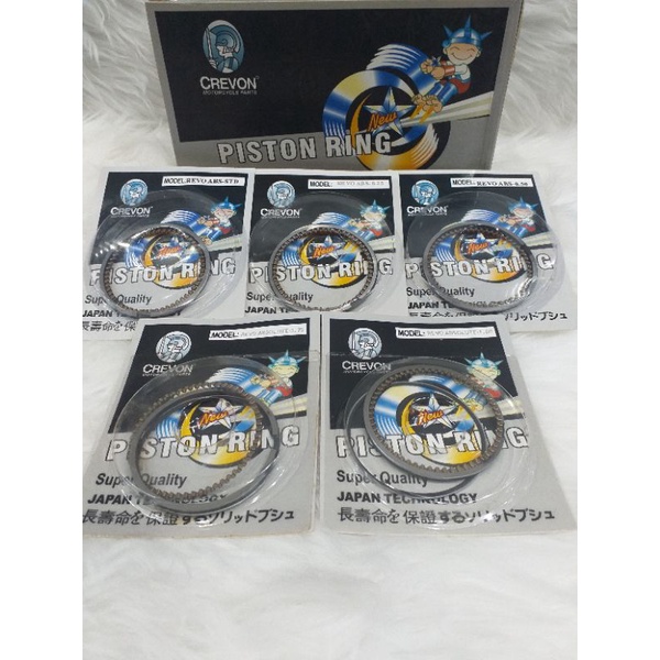 Ring Seher Ring Piston Revo Absolute Abs Blade Oversize Standar 25 50 75 100 CREVON