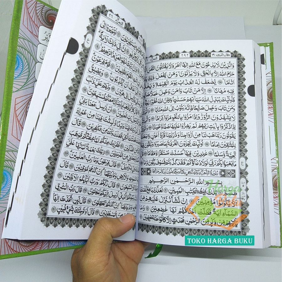 Al-Quran Ekonomis A5 HC DIAN RAKYAT Nonterjemah Kertas HVS Khat Bombay Ukuran Sedang Penerbit Dian Rakyat