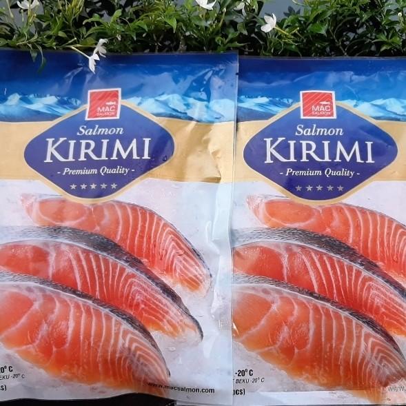 

Fisho | Ikan Salmon Fillet Premium / Ikan Salmon Kirimi Trout 300 Gram Frozen Ready stock