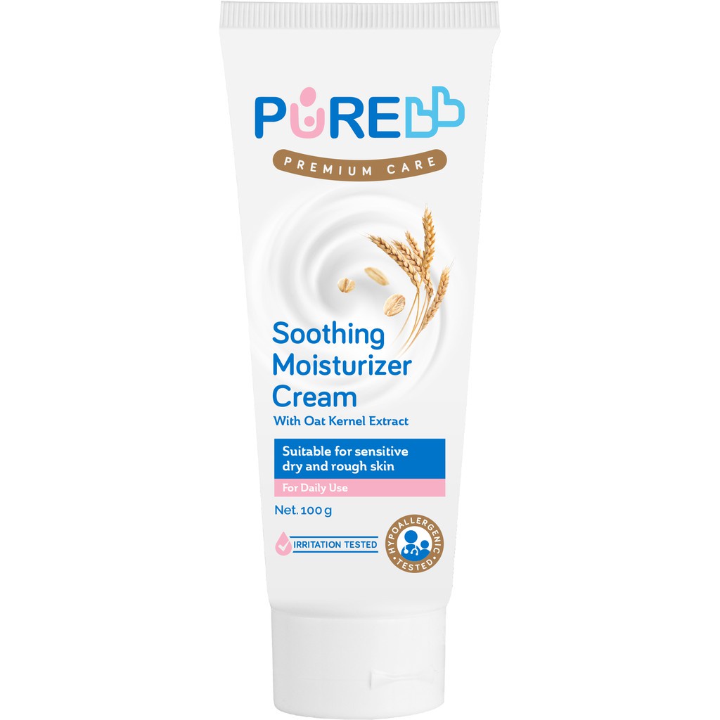 Pure bb Soothing Moisturizer Cream 100gr Krim Kulit Bayi