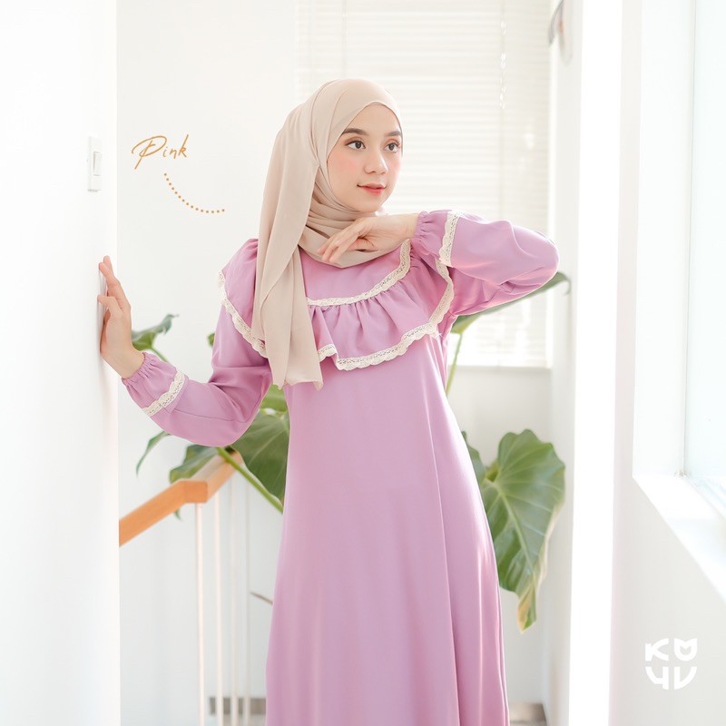 Gamis Kode Viola Dress Hot Item