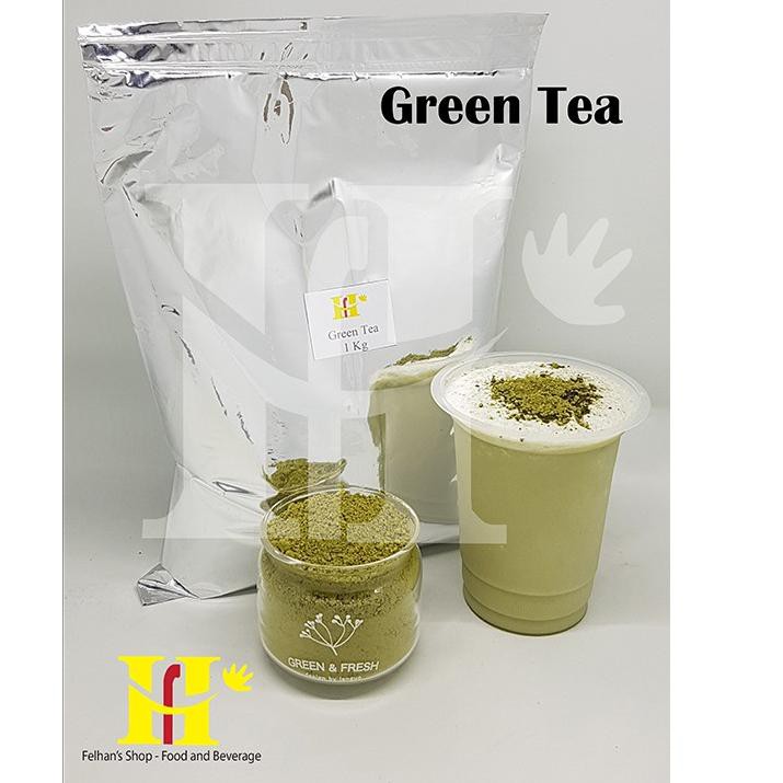 

[F76991] (500 g) Green Tea Premix Milkshake / Bubble Powder Drink