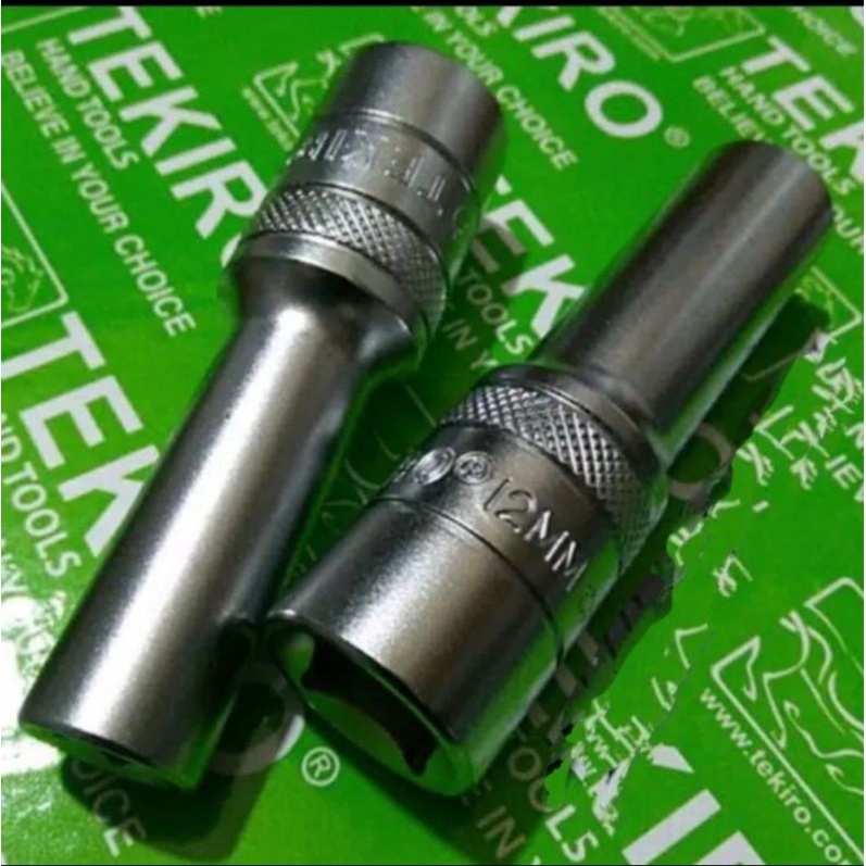 mata sock 12mm tekiro panjang/ mata socket /biji sock 12mm panjang tekiro