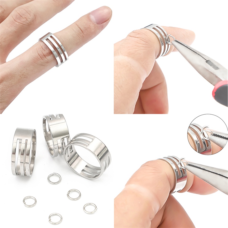 Alat Pembuka Cincin Bahan Stainless Steel Untuk Membuat Perhiasan DIY