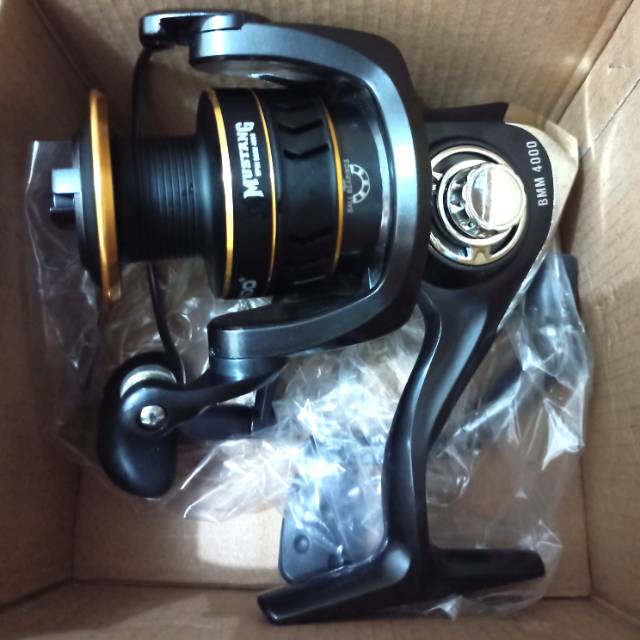 Reel daido mustang spin 4000 bonus handle mantap