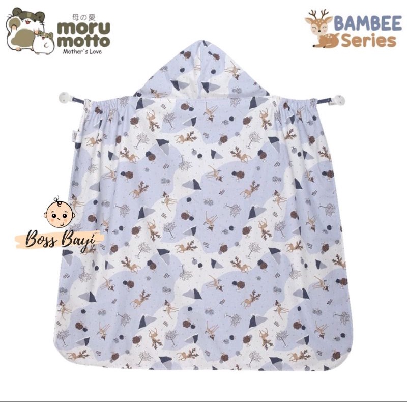 MORUMOTTO - On The Go Blanket Bambee Series  MMB3013 / Printed Series MMB1001