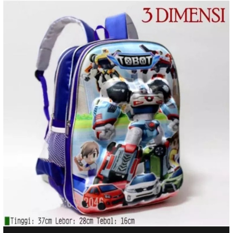 TAS RANSEL ANAK TK &amp; SD 3DIMENSI