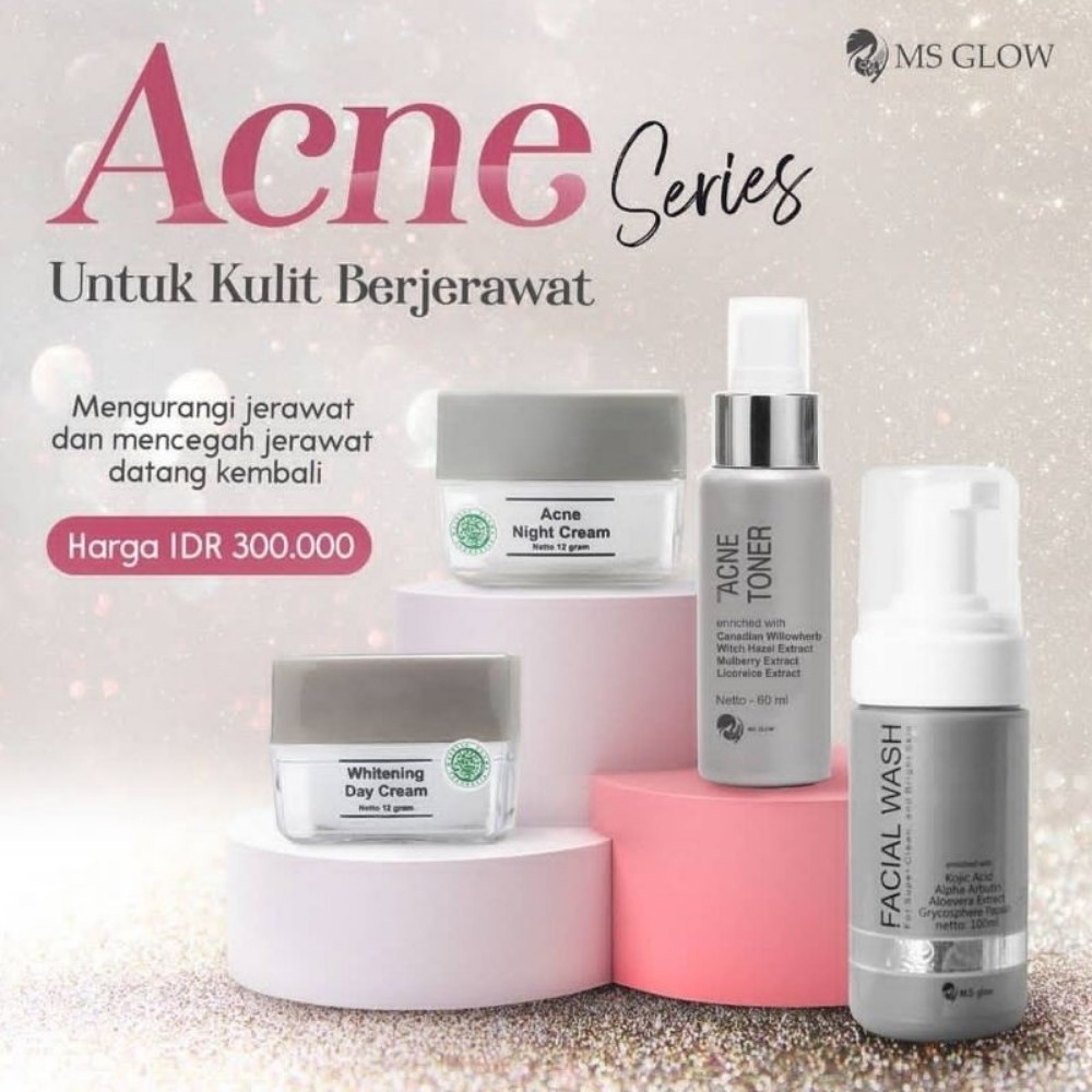 Skincare Ms Glow - Paket Basic MS Glow lengkap