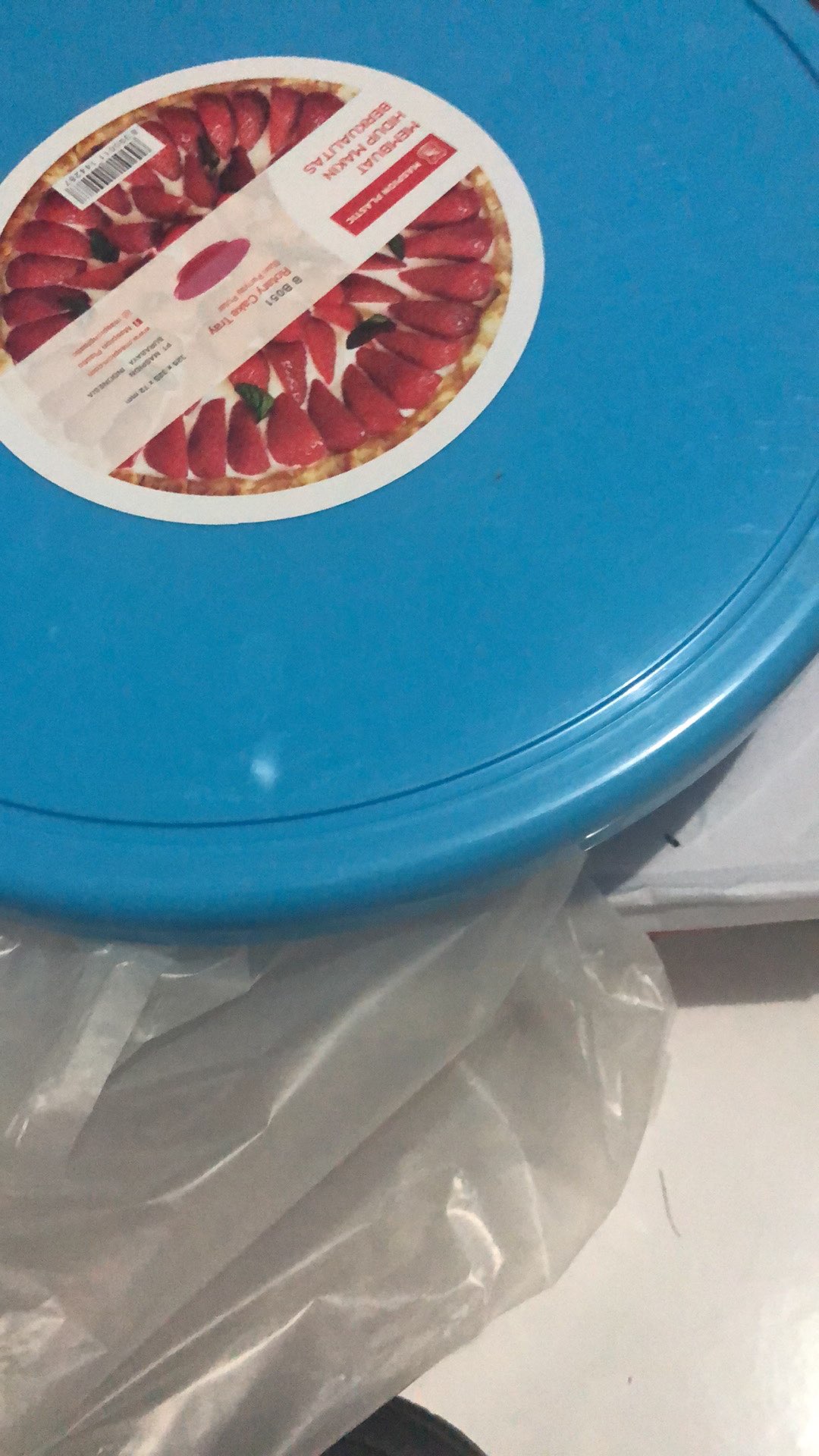 Cake Tray Rotary / Baki Penyaji Putar / Nampan Saji Kue / Lazy Susan