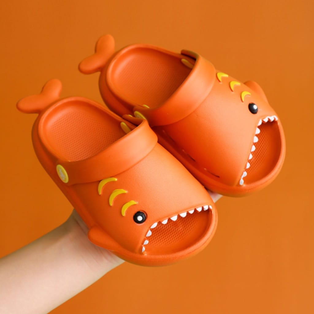 BIG SALE Sendal bayi sepatu bayi sendal anak lucu / sendal shark / sendak anak karet lucu premium