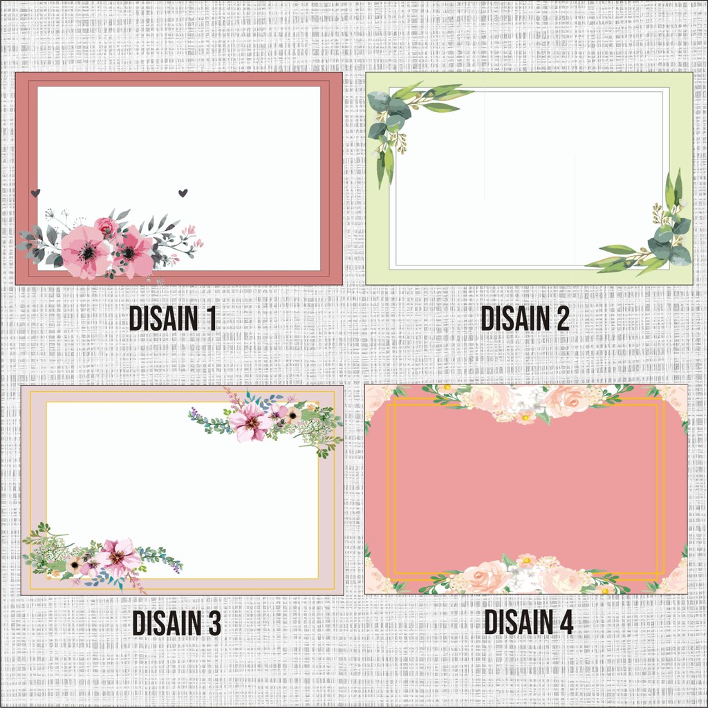 

Blank Card / Thanks Card / Kartu Ucapan Terimakasih