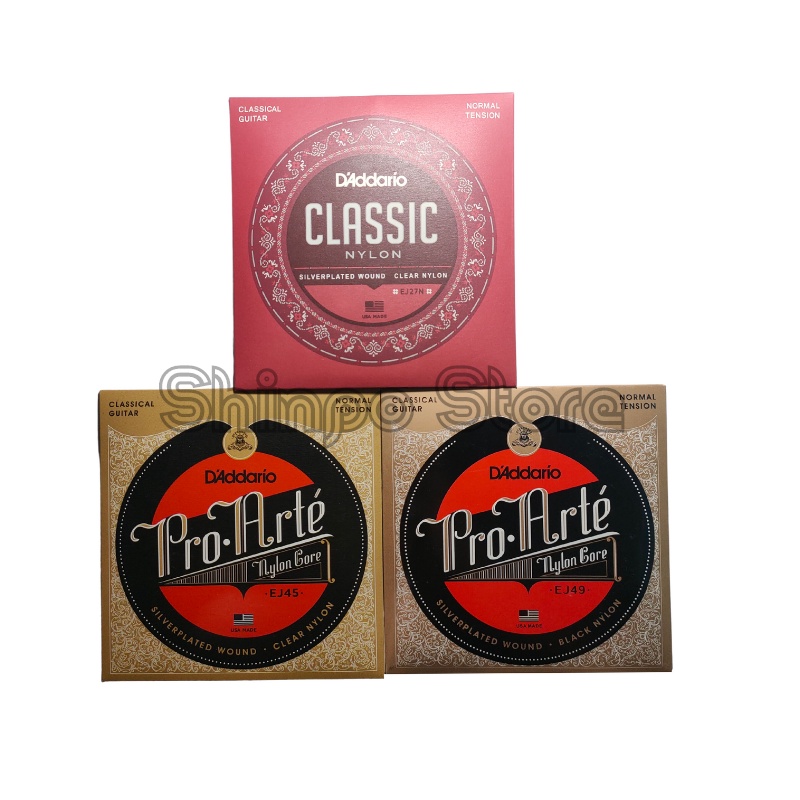 Senar Gitar Klasik D'addario Nylon EJ27N EJ49 EJ45