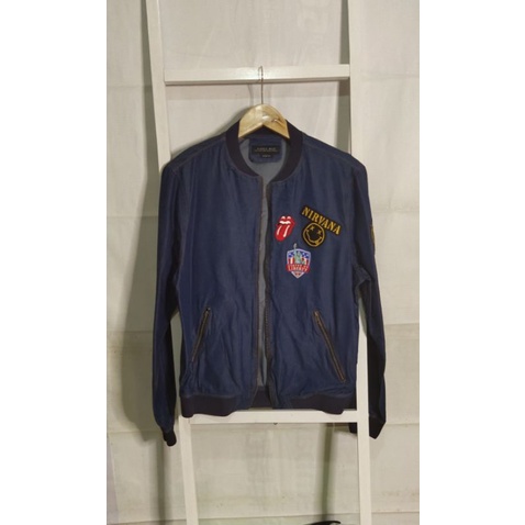 Jaket denim Zaraman