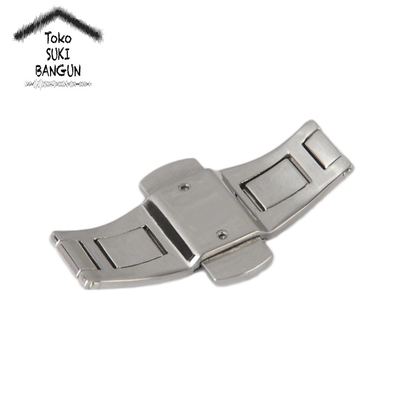 Buckle Butterfly for Stainless Steel Watch Strap with PUSH BUTTON