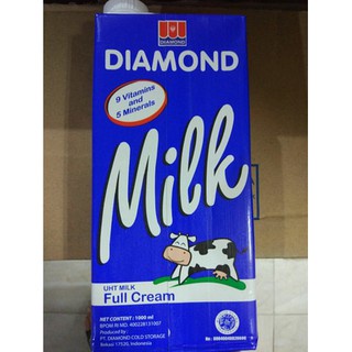 

DIAMOND Susu UHT Full Cream 1 Liter