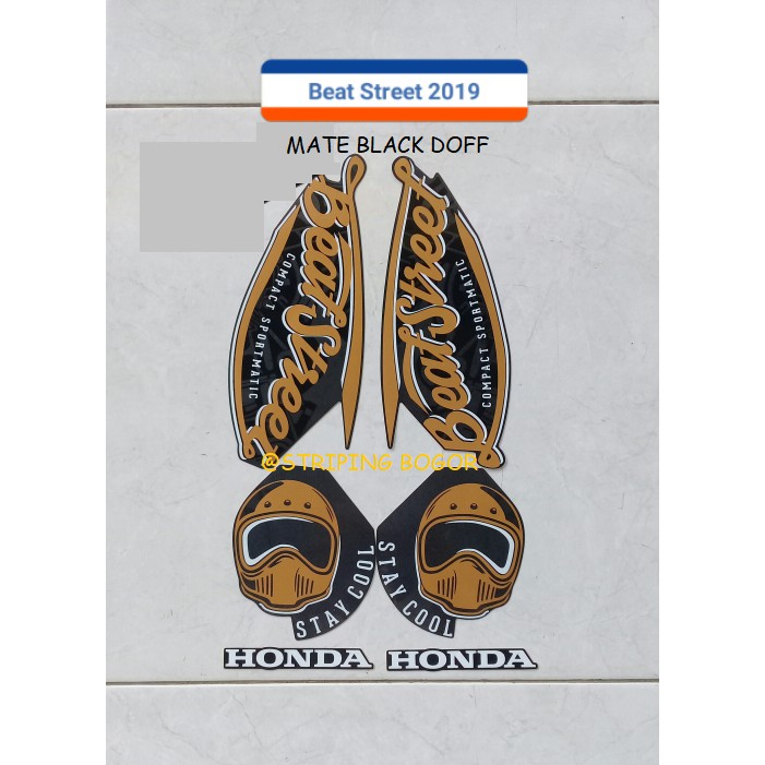 Babylook Beat  Street  Hitam  Dop  Honda Beat 