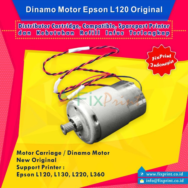 Dinamo Motor CR Carriage Printer Epson L120 L130 L220