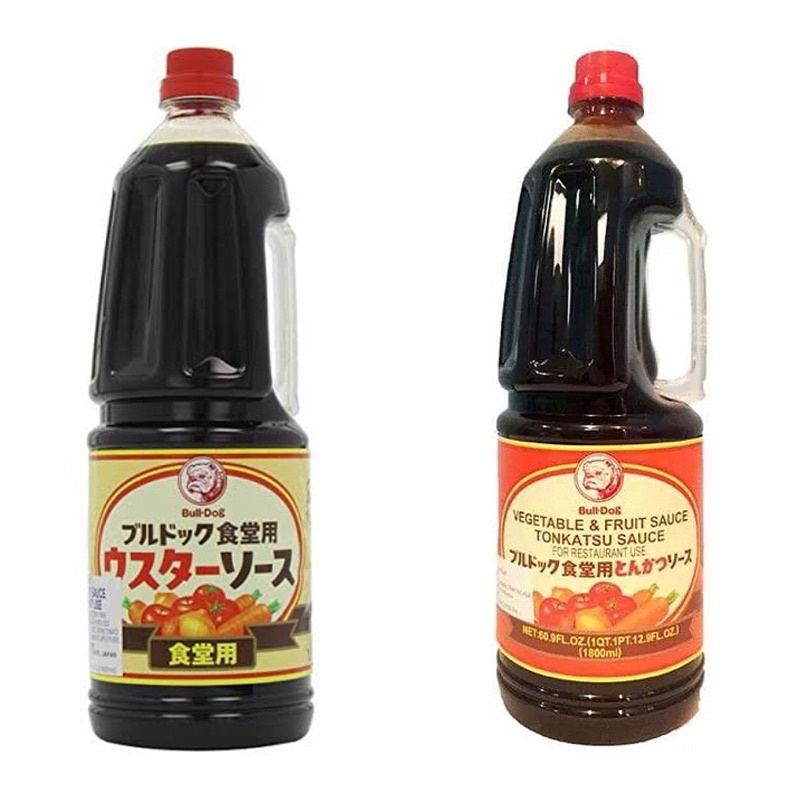 

Japan Bull Dog Worcestershire Sauce with Veggie 1.8L/Bull Dog Tonkatsu Sauce/Bumbu Sayur & Buah 1,8 liter/Japan/Bull Dog/Worcestershire/Sauce/with/Veggie/1.8L/BullDog/Tonkatsu/Sauce/Bumbu/Sayur/Buah