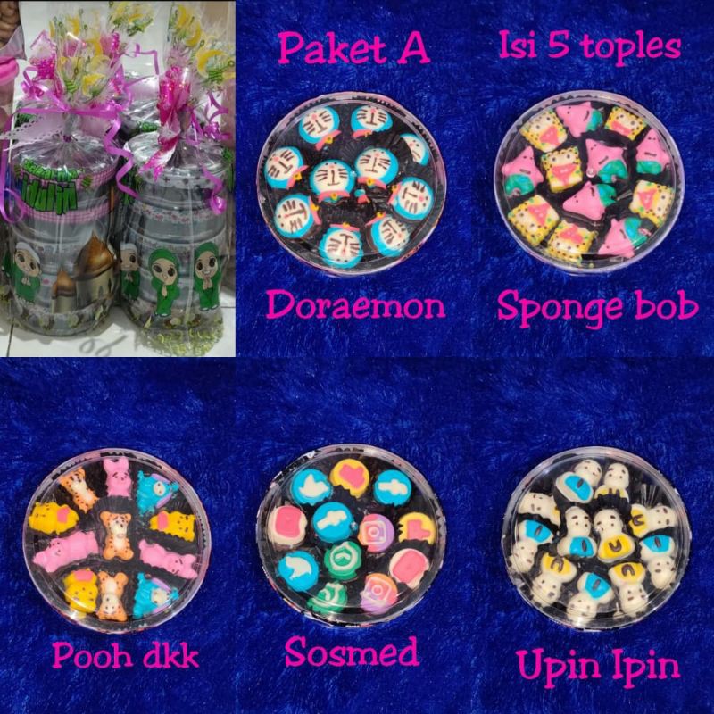 

Paket Coklat untuk Lebaran (Paket A ) 1 paket isi 5