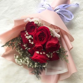 Rose Bouquet 10 Bunga  Graduation Bunga  Wisuda  Fresh 