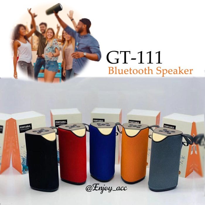 GROSIR Speaker Bluetooth Mini Portable JBL GT-111 spiker JBL GT 111(M4Y4) Speaker Mini Suara Lebar K