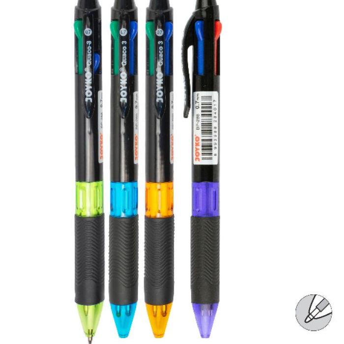 

Star Seller.!Pulpen 4 Warna Joyko Bp - 288 Quaco 3 / (12pcs)