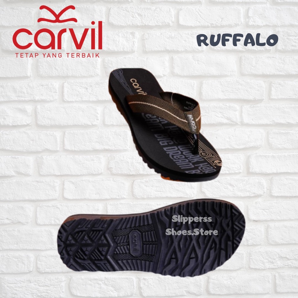 CARVIL RUFFALLO/Sandal Carvil Jepit/sandal dewasa/sandal pria/sandal wanita/sandal kasual/sandal kar