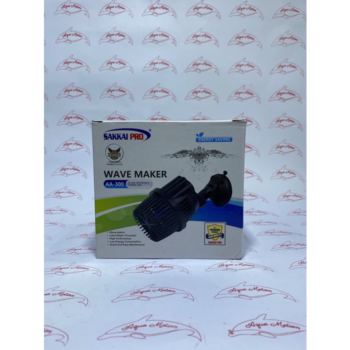 Mesin Pembuat Ombak Wave Maker Aquarium Kolam SAKKAI PRO AA 300