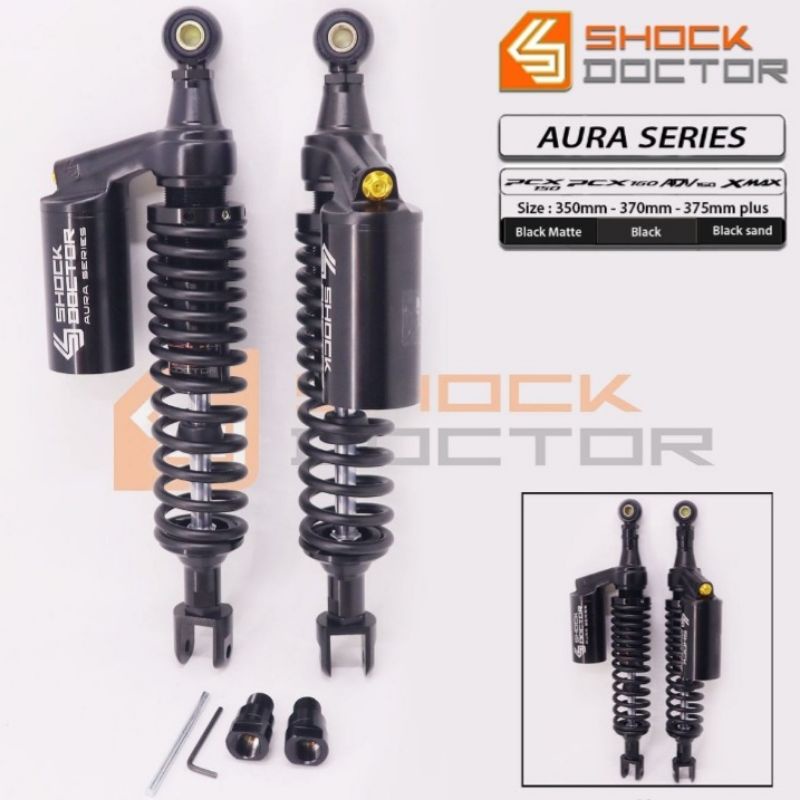 SHOCKBEAKER BELAKNG TABUNG DOCTOR NMAX XMAX PCX AEROX ADV DLL 350MM INPORT MODEL COPY YSS