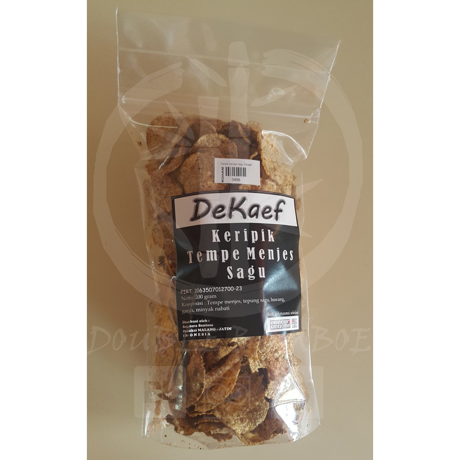 

Keripik Tempe Menjes Sagu - DeKaef - Asli Malang