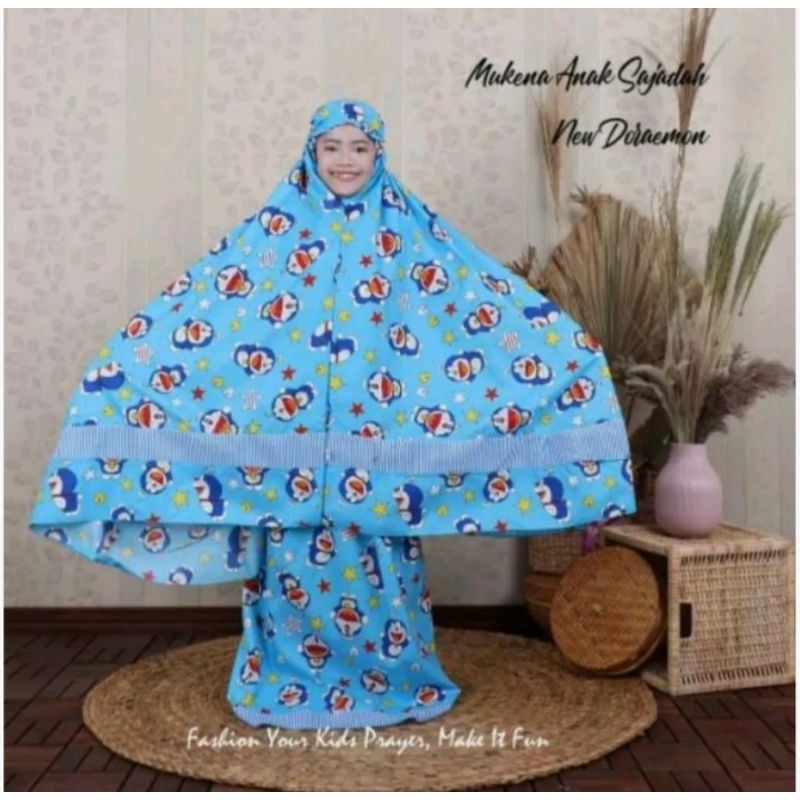 Mukena anak karakter lucu