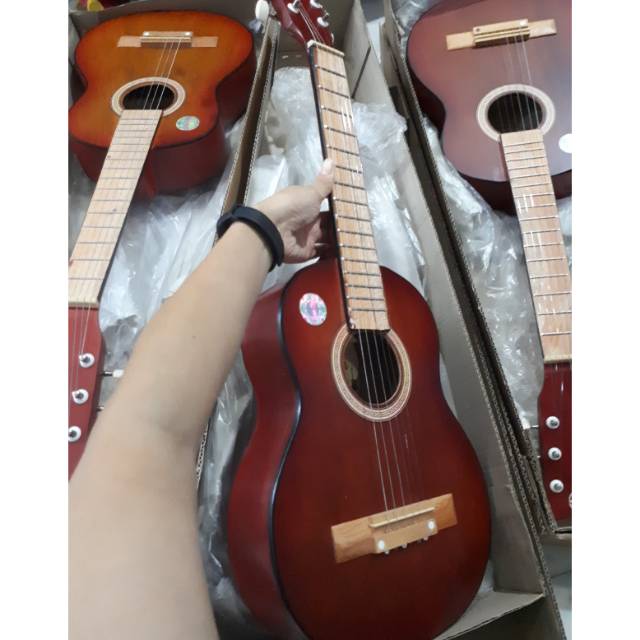 Dndcoll-Gitarlele/gitar mini/gitar kecil/gitar junior senar 6