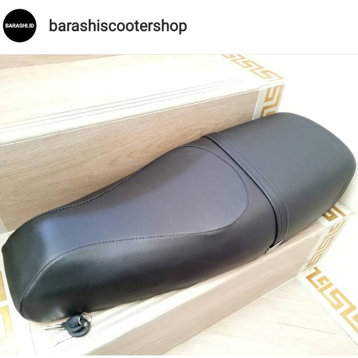 jok vespa new px import rangka plastik