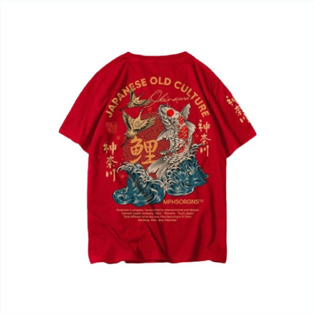 [BAYAR DI TEMPAT] KAOS MEMPHIS JAPANESE ART