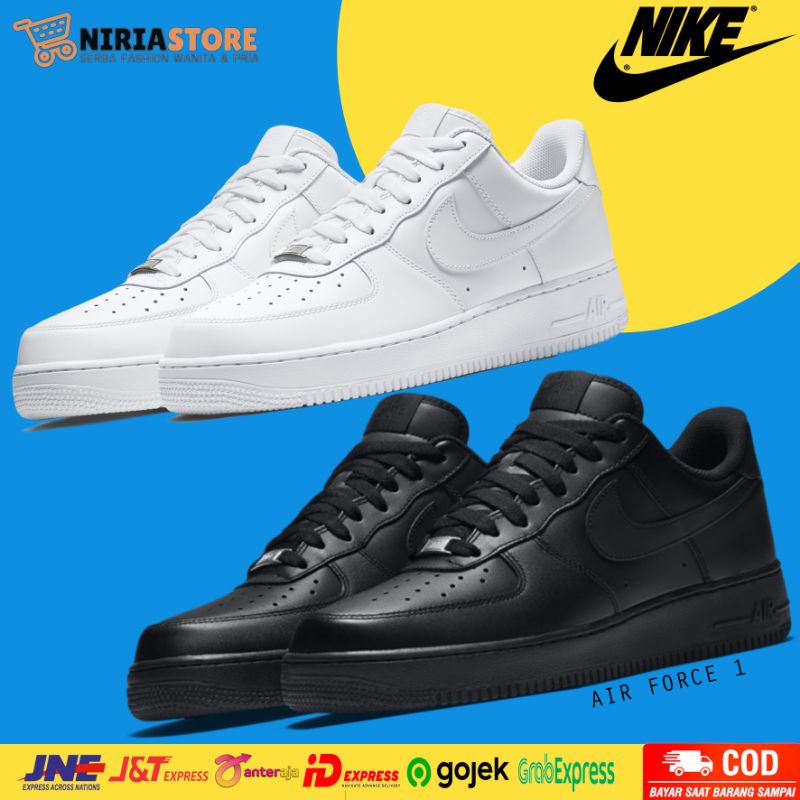[ New Arrival ] Sepatu Nike Air Force 1 Original Made In Vietnam/sepatu pria casual/ sepatu sneakers