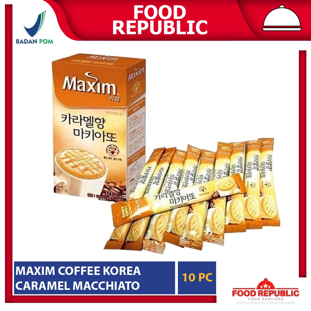 MAXIM COFFEE 10 PC CAFE SERIES KOPI MIX KOREA INSTANT KOREAN FAV HALAL