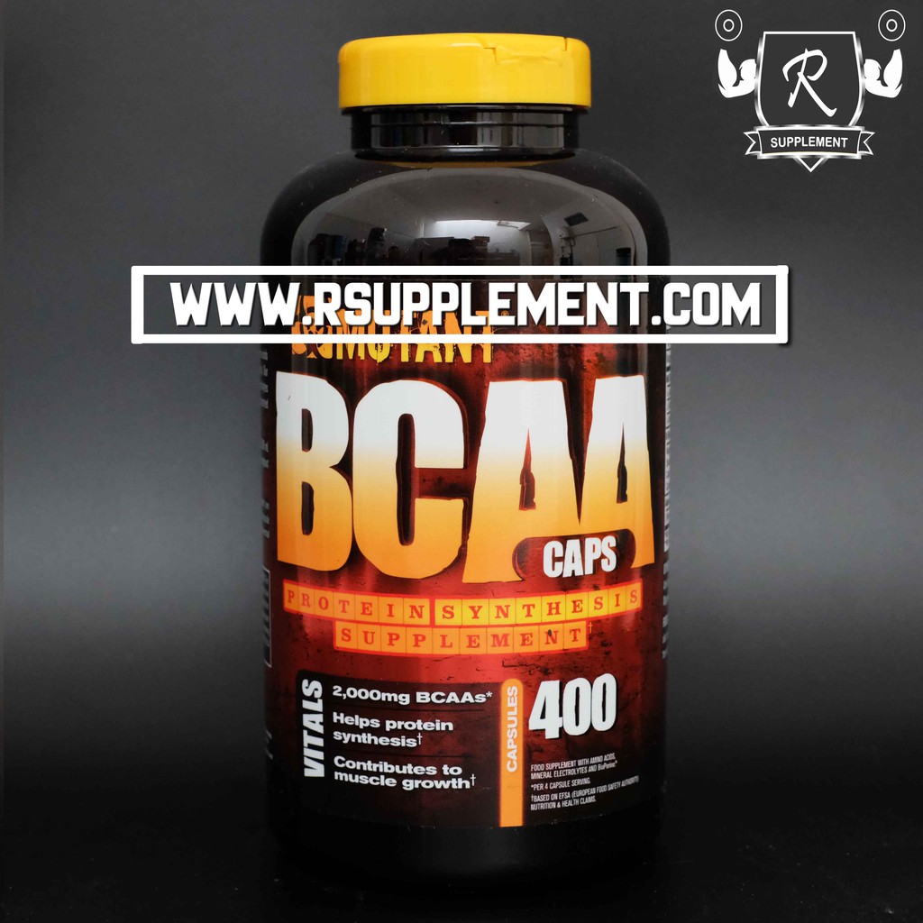 Mutant Bcaa 400 caps  Suplemen fitness malang surabaya jakarta