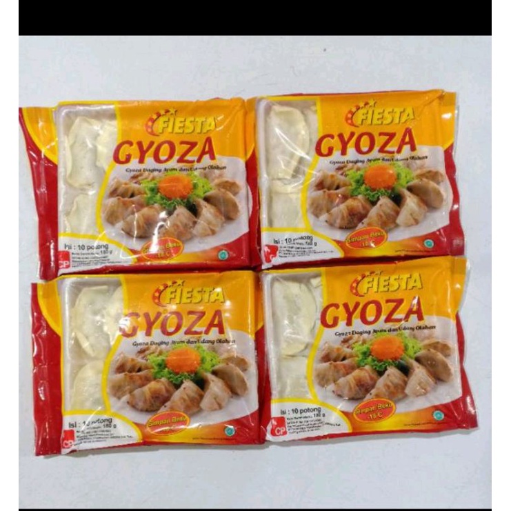 

fiesta Gyoza ayam&udang 180g