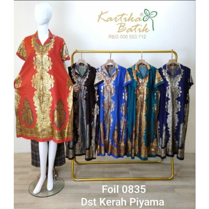 Daster prada kartika//krah piyama//LD 120CM