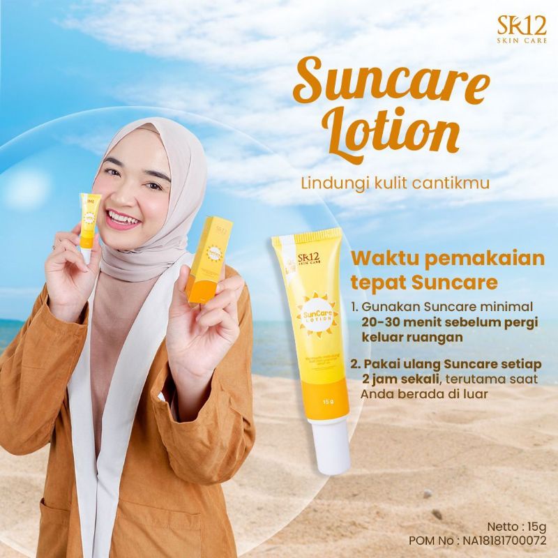 Suncare SR12 TABIR SURYA || AMPUHH atasi belang/warna kulit tidak merata dilengkapi SPF 25