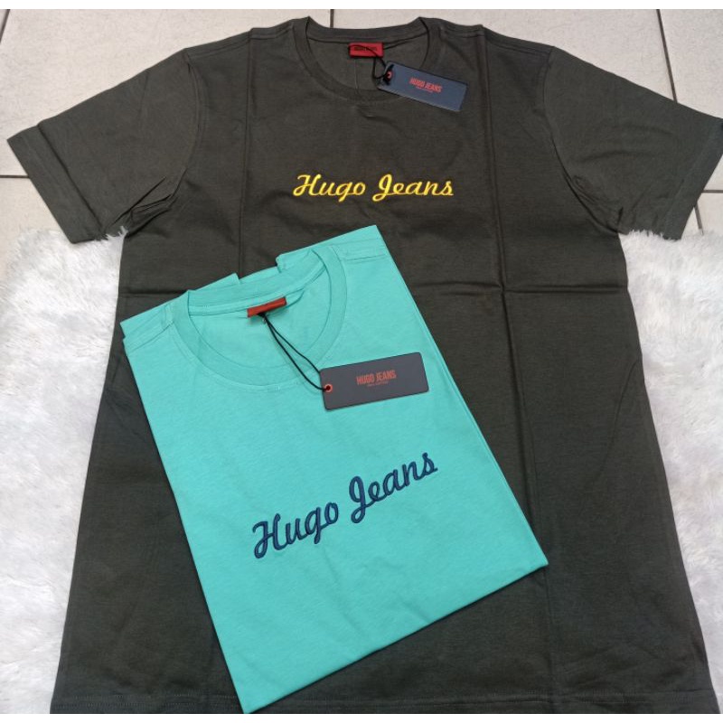 HUGO JEANS BORDIR TIMBUL/HUGO JEANS /HUGO OBLONG