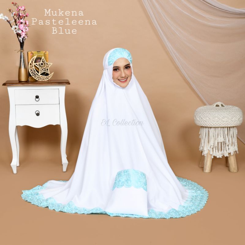 [COD] Mukena Dewasa Renda Khadijah Jumbo Free Tas