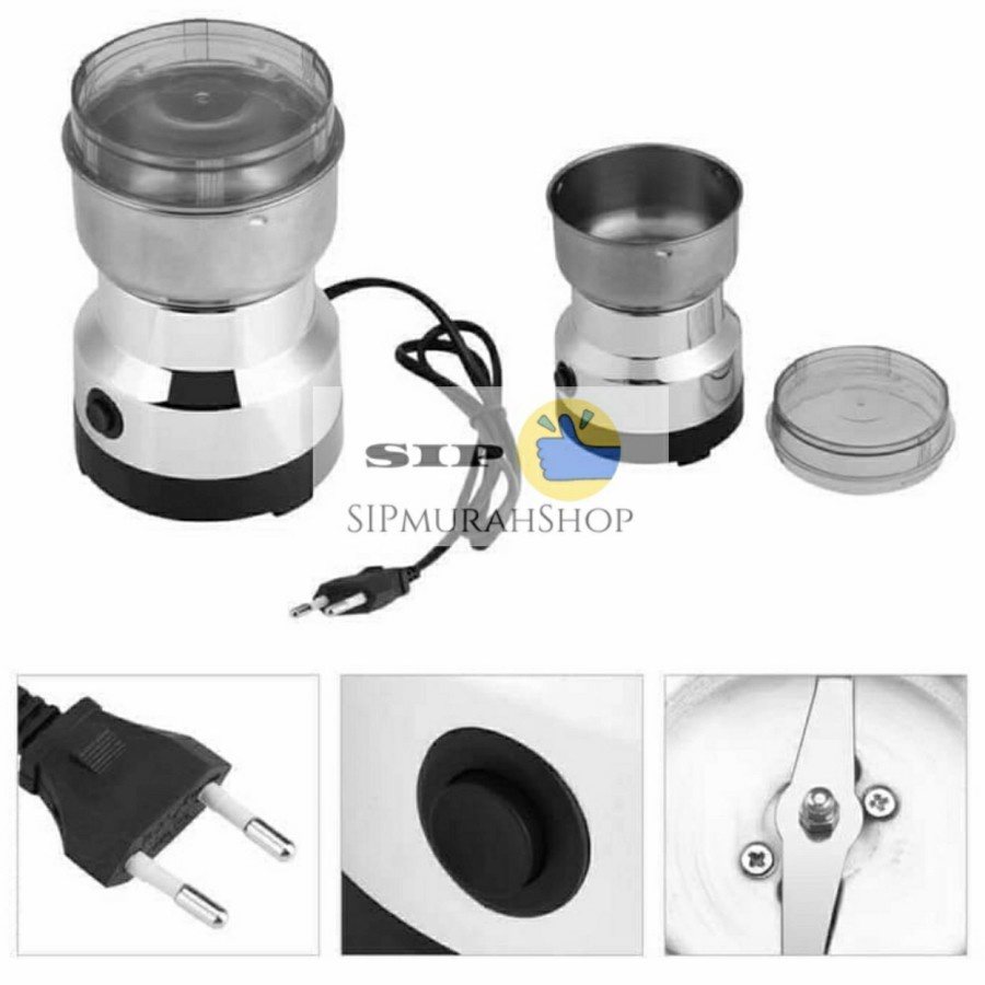 Coffee Grinder Mesin Giling Biji Kopi Bumbu Dapur 150Watt