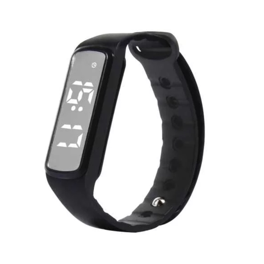 Jam Tangan LED Gelang SKMEI Pria Wanita Pedometer Original