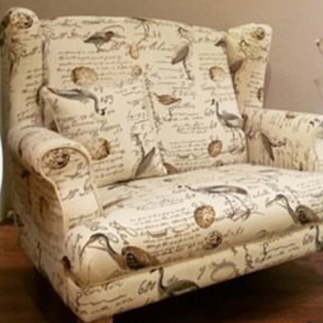 Luxurious Sofa motif burung Gianni Furniture Surabaya