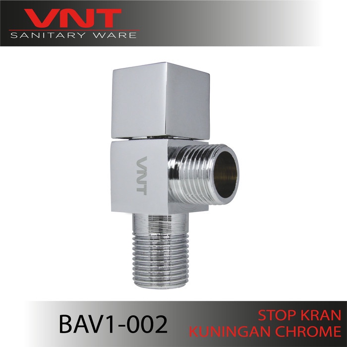 VNT Stop Kran 1/2 Inch Angle Valve Shower Wastafel Keran Closet 1/2