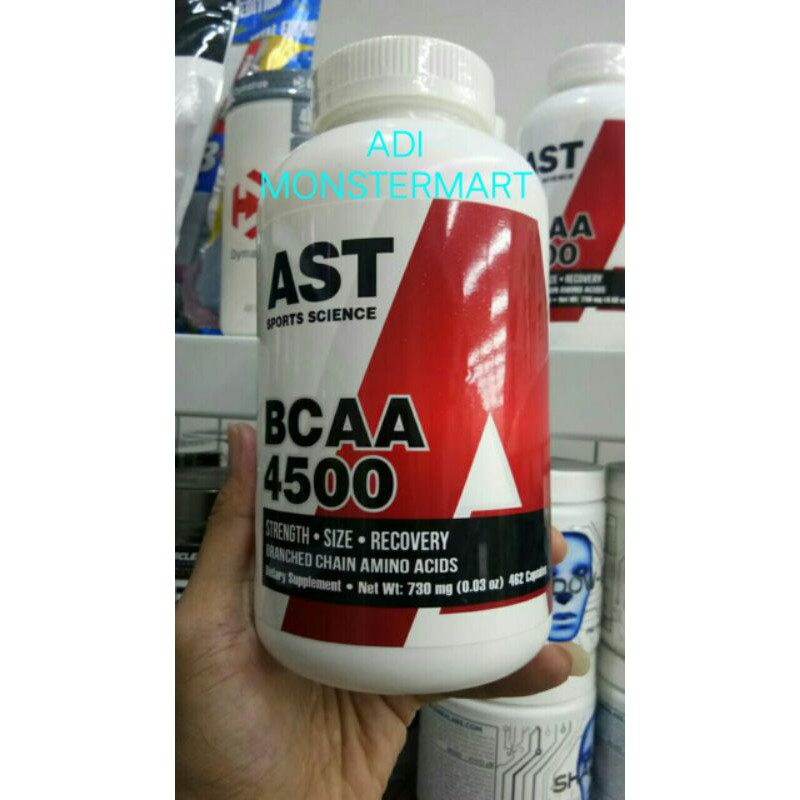 AST BCAA 4500 isi 462 Capsules - Bcaa AST