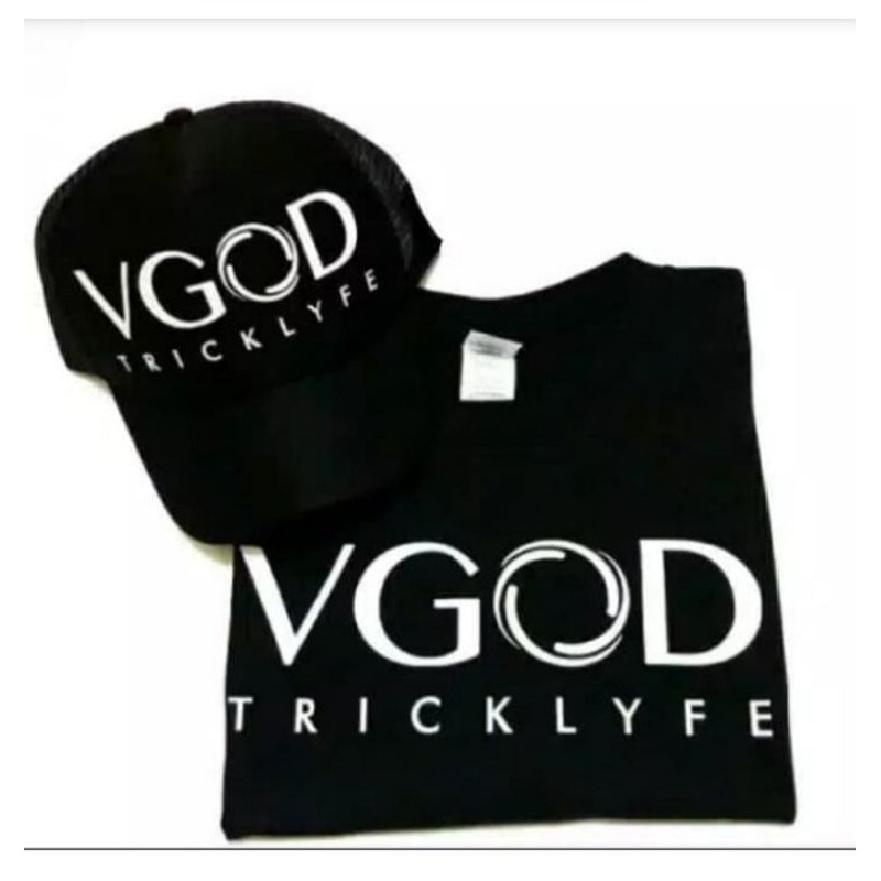 KAOS VGOD PAKET TOPI VGOD KAOS LENGAN PENDEK