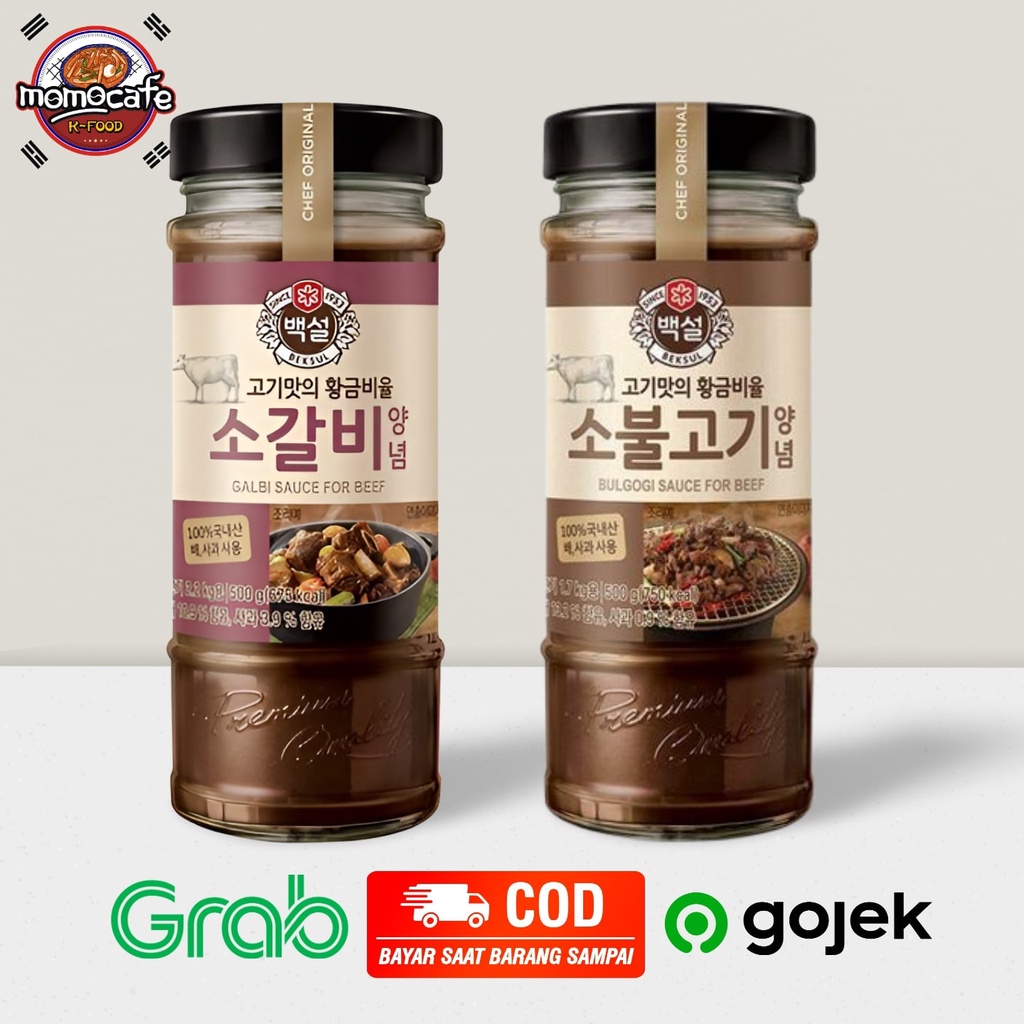 

Beksul Kalbi Meat Sauce & Bulgogi Sauce 500g Made In Korea