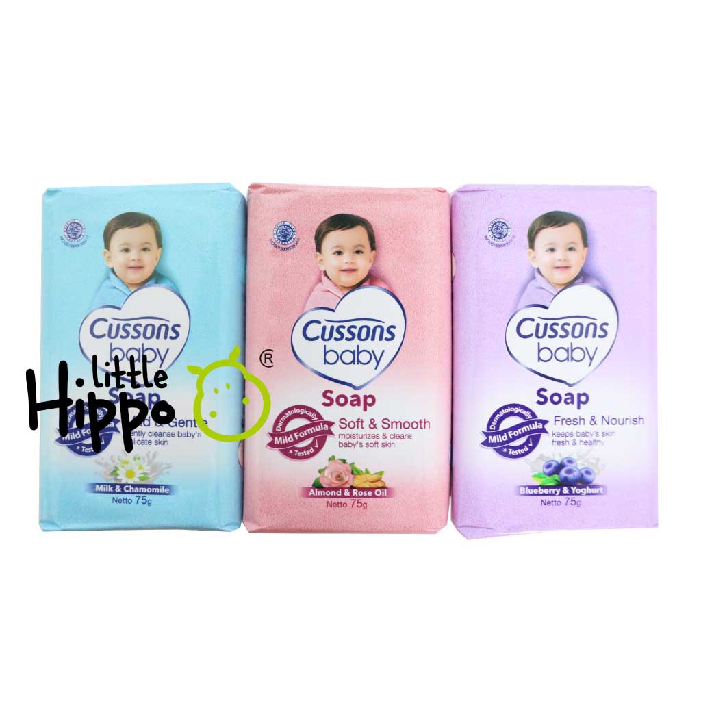 Cussons Baby Soap 75gr / Cussons Sabun Batang / Cusson Sabun Bayi